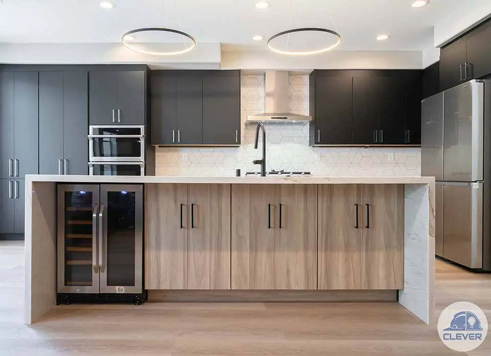 Kitchen remodel in Fremont after remodeling by Clever