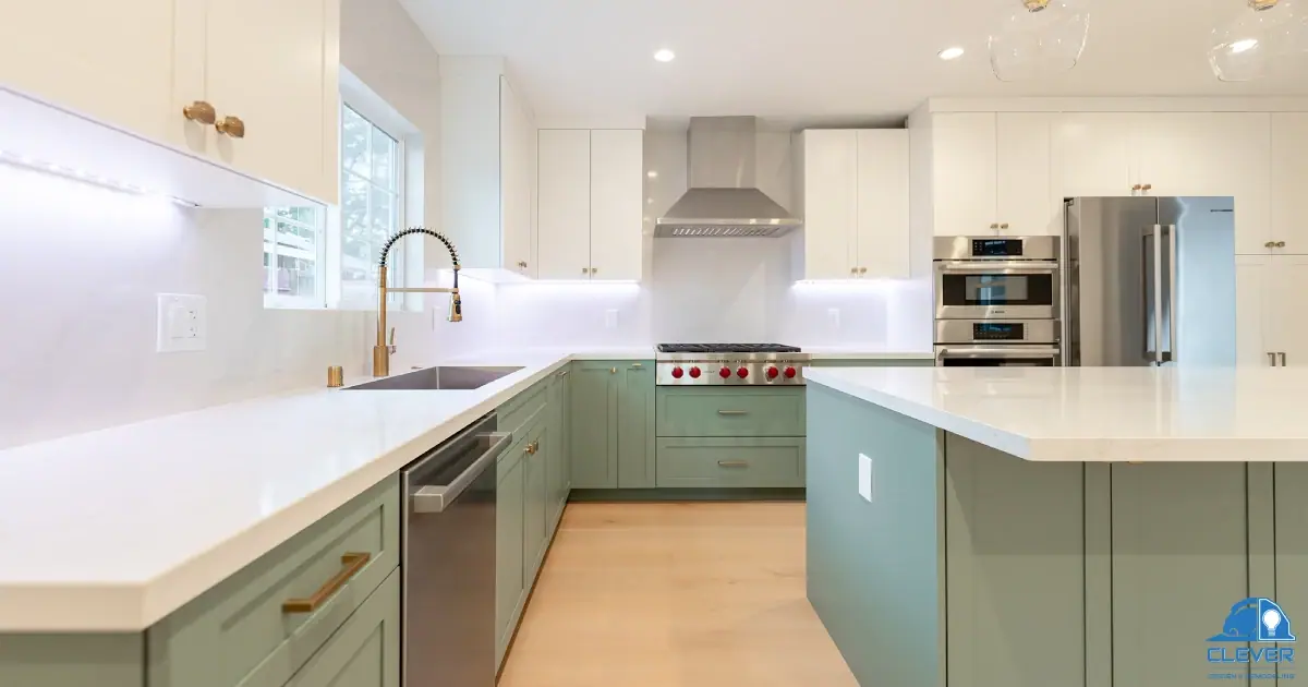 New living space in a 500 sq ft San Jose addition with hardwood floors and large windows