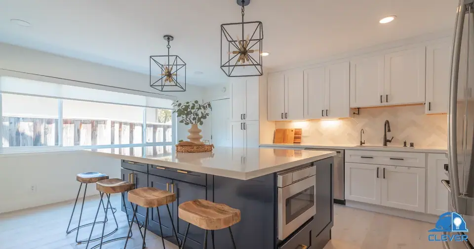 large kitchen design